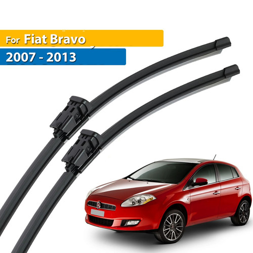 2pcs front windscreen flat - front,