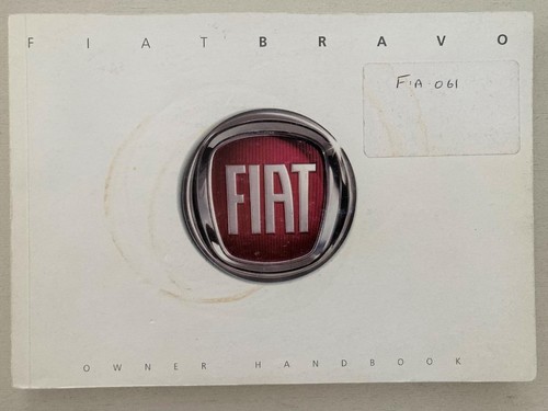 Fiat bravo car owners - bravo, manual