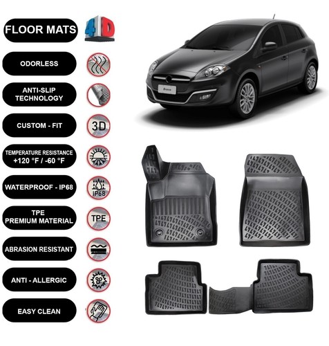 Floor mats liner - floor, fiat